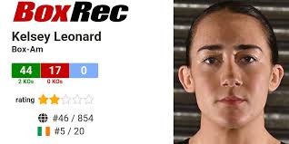 BoxRec: Kelsey Leonard