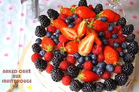 Naked Cake Aux Fruits Rouges Aux Delices Du Palais