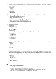 Tujuan dan kegunaan informasi akuntansi. Soal Latihan Akuntansi