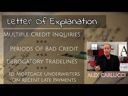 Letter of explanation for derogatory credit history.pdf. How To Write Letter Of Explanations To Mortgage Underwriters