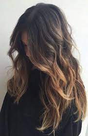 You can use caramel on your dark hair and keep the first part of your hair dark and do caramel on rest of the part. 6 Tips To Ombre Your Hair And 29 Examples Styleoholic