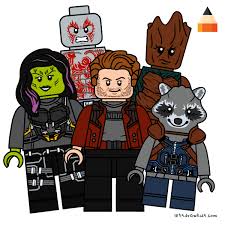 Guardians of the galaxy vol. Guardians Of The Galaxy Lego Drawing Lego Minifigures Drawing Guardians Of The Galaxy
