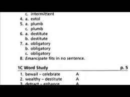 A munificent gesture is one that is made with great generosity. Wordly Wise Book 9 Lesson 1 A B C D And E Answers Youtube