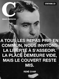 Citation : René Char