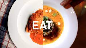 Перевод слова eat, американское и британское произношение, транскрипция, словосочетания, однокоренные слова, примеры использования. Eat On Vimeo