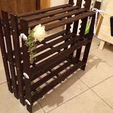 100均セリアの すのこ のdiy活用術 収納棚やウォールラックに インテリア 収納 diy 家具 ウッドパレット