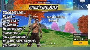 Now install the ld player and open it. Free Fire Max Purgatory Gameplay Config File Colourful Purgatory Max Version Youtube