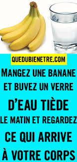 Mangez Une Banane Et Buvez Un Verre D Eau Tiede Le Matin Et Regardez Ce Qui Arrive A Perdre Du Poids Comment Maigrir Des Cuisses Maigrir Des Cuisses Sans Sport