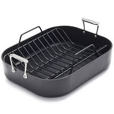 Shop All Clad Ha1 Nonstick Roasting Pan With Rack 16 X 13 And More From Sur La Table In 2020 All Clad Roasting Pan Cookware Sale