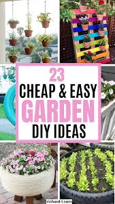 23 Diy Gardening Ideas Which Will Turn Your Garden Into A Paradise Garden Diy On A Budget Diy Garden Budget Garden