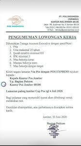 Lowongan kerja umut 46tahun di jember. Dewi Candra Agustin Politeknik Negeri Jember Banyuwangi Jawa Timur Indonesia Linkedin