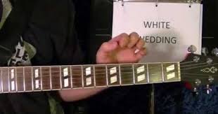 How To Play White Wedding By Billy Idol Guitar Lesson Guitar Lessons Learn Guitar Guitar