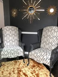 Black and white graphic seamless pattern the texture of turtle shell, vector illustration. Black And White Wingback Chairs The Upholstered House