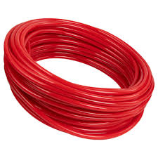 3/8 to 1/4 reducing tee micro irrigation tubing drip irrigator fitting garden and watering connector. 1 4 Id X 3 8 Od X 1 16 Wall Red Pvc Tubing U S Plastic Corp