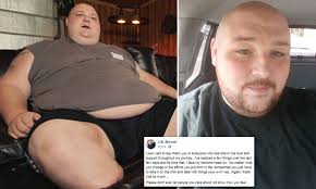 I could hardly walk or move. My 600 Lb Life Star L B Bonner 31 Found Dead In A Ditch With A Gunshot Wound In Suspected Suicide Daily Mail Online