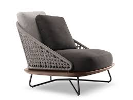 Upholstered Garden Armchair Rivera Collection By Minotti Design Rodolfo Dordoni Muebles Para Terrazas Muebles Terraza Diseno De Muebles