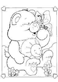 Care bears sunshine bear coloring printable page bear coloring. Pin On Coloring Pages