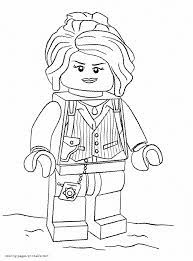 These are free lego coloring pages that are from lego, themselves. Barbara Gordon Lego Coloring Sheet Coloring Pages Printable Com