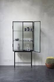 Ferm Living Bar Cabinet Modern Minimalist Contemporary Furniture Interior Design Dining Room Glass Metal Pat Interior Furniture Furniture Furnishings