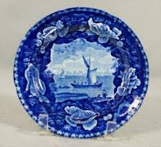 Flow blue pottery shards flow blue is not uncommon the thames… the blue dye is has seeped deeply into the porcelain, making this charm blue on both the front and the back of. Pin On Historical Flow Blue Plates