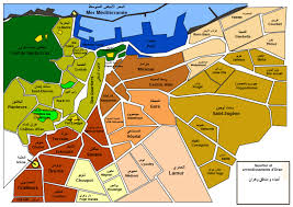Plans d'alger en 1832 et en 1846: Quartiers D Oran Wikipedia