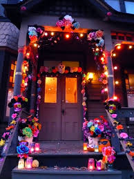 I Kinda Can T Believe It S Halloween Partially Because It S 33 Degrees Outside And It Cheap Halloween Decorations Halloween Decorations Day Of The Dead Party