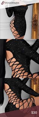 Glitter Lace Up Sequins Dress In 2020 Sequin Dress Colorful Dresses Dresses