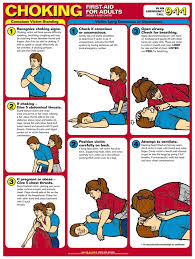 printable first aid and cpr choking first aid first aid