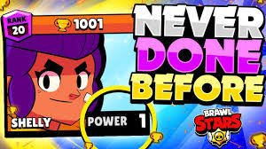 Power points are items that can be gained through brawl boxes, from the trophy road, brawl pass, or by buying them in the shop. 1000 Trophy Power Level 1 Shelly Never Done Before In Brawl Stars Showdown Gameplay Youtube