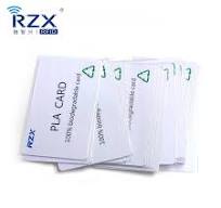 Tarjeta de PVC RFID biodegradable 100%, tarjetas de material de almidón de  maíz PLA respetuosas con el medio ambiente