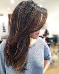70 Long Layered Bob Hairstyle Ideas April 2019 Side Bangs Hairstyles Long Layered Haircuts Thick Hair Styles
