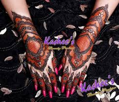 Black And Red Mehndi Design By Kashee S Beauty Parlour Black Mehndi Designs Kashee S Mehndi Designs Bridal Mehendi Designs Hands