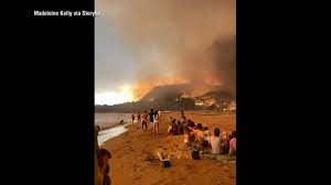 Using Us Map To Examine Scale Of Massive Australia Wildfires Abc News
