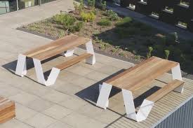 Hopper Picnic Table Outdoor Traditional House