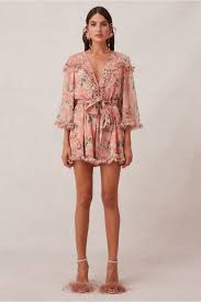 Unravel Playsuit Peony Lily