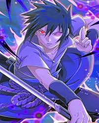 He started off as naruto's teammate and friend but eventually left to train under orochimaru, a man who had already tried several times to destroy the village hidden in the leaves. Aesthetic Sasuke Animes Paint By Number Numeral Paint