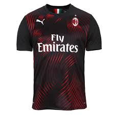 19 20 Ac Milan Third Away Black Soccer Jerseys Shirt Ac Milan Jersey Shirt Sale Soccer Jersey Ac Milan Jersey Shirt