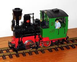 Vintage Lgb G Gauge 2020 Series Stainz Steam Locomotive With Cab Engineer Figure Made In West Germany Steam Locomotive Locomotive Model Trains