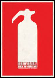 Irreversible Minimal Graphic Movie Poster Design By Viktor Hertz