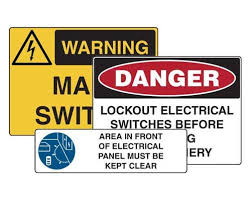 Electrical Safety And Warning Signs High Voltage Signs Ensure Safety At Your Workplace Find A Wide Variety Of Electrical H Hazard Sign Signs Electricity