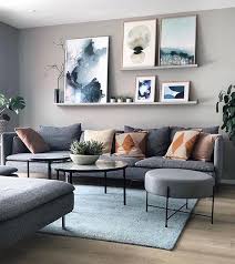 70+ living room ideas that will leave you wanting more. Modern Living Room Wall Art Grey Couch Scandinavian Design Blue Carpet Plants Modern Living Room Wall Living Room Design Decor Living Room Scandinavian