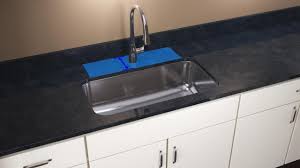 Maybe you would like to learn more about one of these? Kohler Riverby Undermount Cast Iron 33 In 5 Hole Single Bowl Kitchen Sink Kit With Accessories In Black K 5871 5ua3 7 The Home Depot