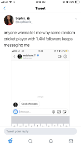 India pacer mohammed shami's estranged wife hasin jahan is once again in the news and facing the ire of fans on the social media. Mohammed Shami At It Again Sends Message To Unknown Lady On Instagram