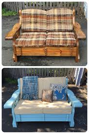 Wooden Couch Makeover Taken From A Neighbor S Curb And Transformed With Milk Paint And New Cushion Cove Wooden Couch Couch Makeover Outdoor Furniture Makeover Sometimes regular maintenance can't take care of deeply embedded dirt and stains.