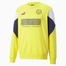 Fenerbahçe spor kulübü, commonly known as fenerbahçe, is a turkish sports club based in istanbul, turkey. Fenerbahce S K Ftblculture Crewneck Men S Sweater Blazing Yellow Medieval Blue Puma Shoes Puma Germany