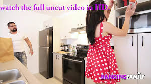 Banging Family - a Sexy Step Mom Fucked by Her Step Son in the Kitchen