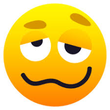 This is how the pleading face emoji appears on apple ios 13.3. Woozy Face Emoji