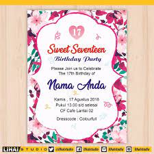 Contoh isi surat undangan ulang tahun contoh seputar surat. Undangan Ulang Tahun Dewasa Bahasa Indonesia
