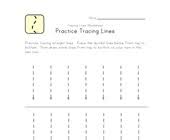 tracing lines worksheets all kids network