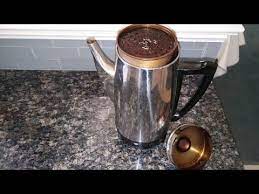 How much coffee in an electric percolator? Easy How To Clean Up A Dirty Percolator Coffee Maker Pot Youtube